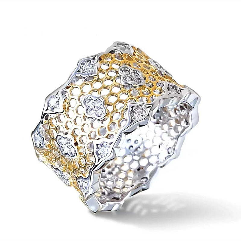 Lace Hollow Mesh Ring